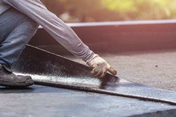 Professional Emergency Waterproofing technician working in Hoytville, OH